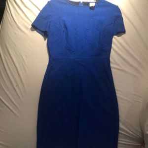 Blue dress